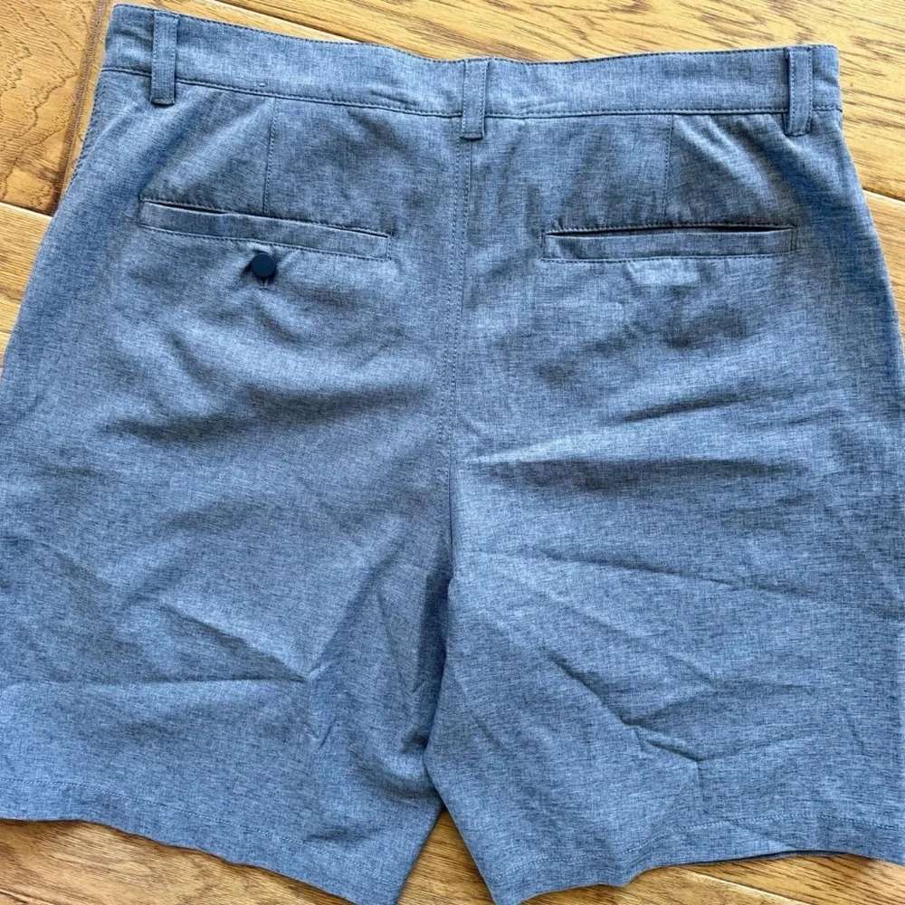 Tackle & Tides Chino Golf Shorts Mens Size 34 Gray Grey Dress Casual Pockets